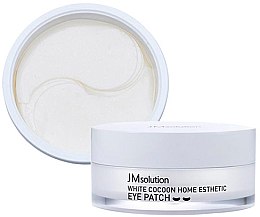 Омолаживающие патчи с экстрактом жемчунга и белого кокона - JMsolution Silky Cocoon Home Esthetic Eye Patch — фото N1