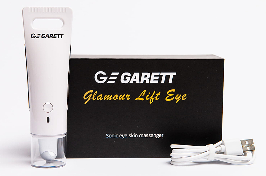 Звуковой массажер для глаз - Garett Beauty Lift Eye White — фото N1
