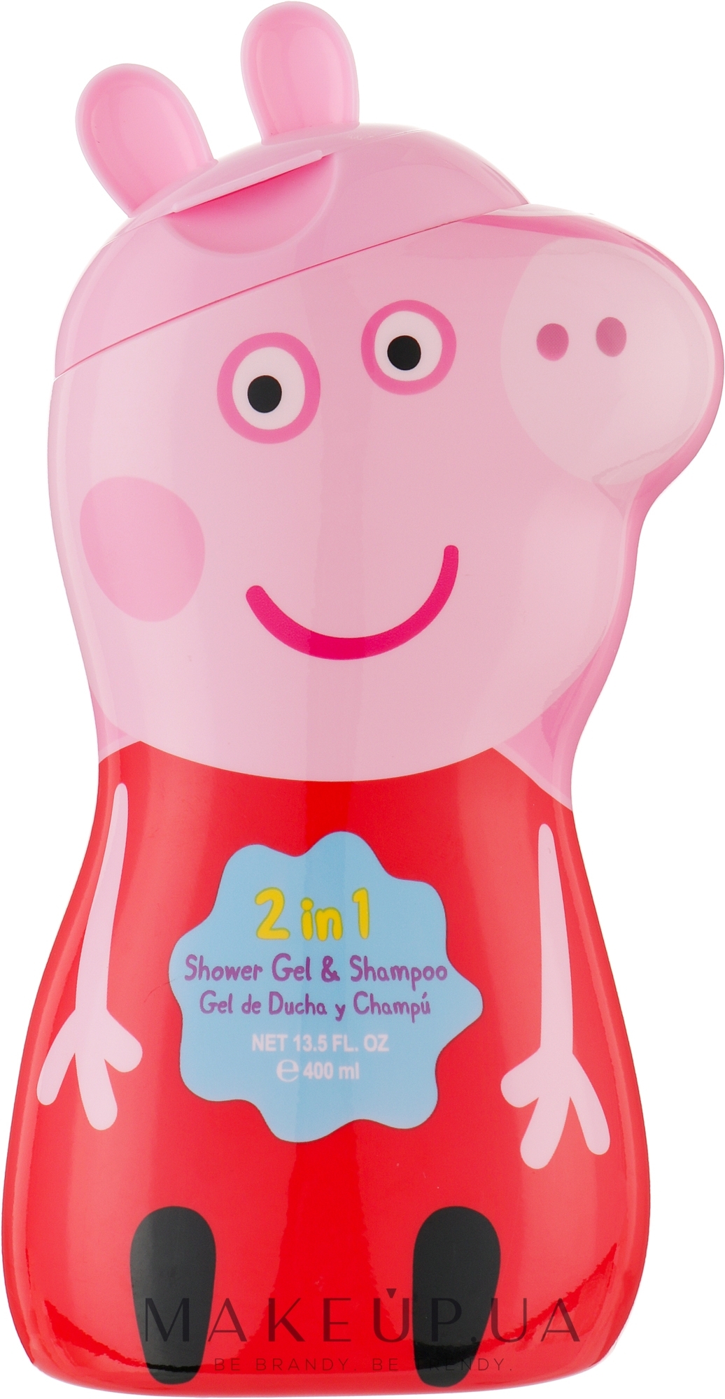 Гель-пена для душа - Air-Val International Peppa Pig Bath Gel  — фото 400ml