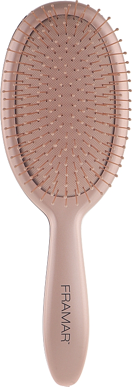 Щетка распутывающая для волос "Розовое золото" - Framar Metalling Detangle Brush Rose
