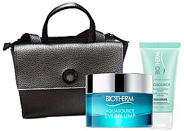 Парфумерія, косметика Набір - Biotherm Aquasource Everplump (cr/50ml+ cleanser/50ml + bag)