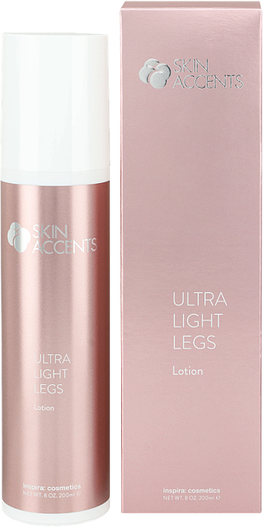 Охлаждающий гель для ног - Inspira:cosmetics Skin Accents Ultralight Legs Lotion — фото N1