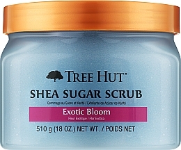 Парфумерія, косметика Скраб для тіла "Екзотичне цвітіння" - Tree Hut Shea Sugar Scrub