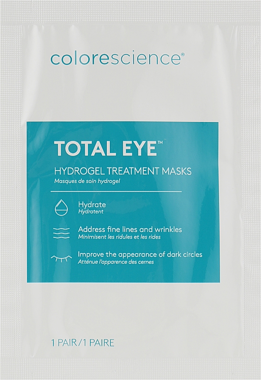 Гідрогелеві патчі для очей - Colorescience Total Eye Hedrogel Treatment Masks — фото N2