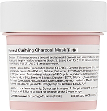 Очищающая маска для лица с углем - Cosrx Poreless Clarifying Charcoal Mask Pink — фото N2