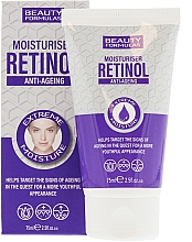 Увлажняющий крем для лица с ретинолом - Beauty Formulas Anti-Aging Moisturiser Retinol Cream — фото N1