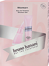 Парфумерія, косметика Bruno Banani Woman - Набір (edt/30ml + sh/gel/50ml)