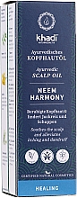 Парфумерія, косметика Аюрведична олія для шкіри голови - Khadi Ayurvedic Scalp Oil Neem Harmony