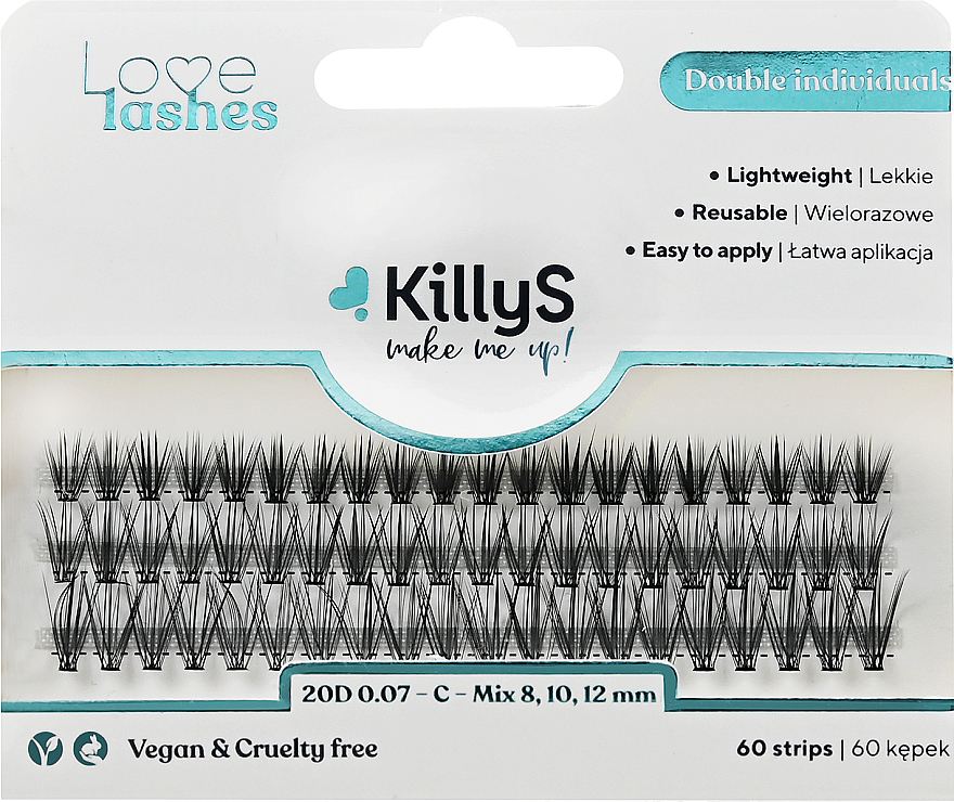 Накладные пучки, 500405 - KillyS Love Lashes — фото N1