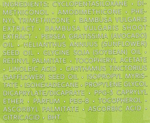 Еліксир для волосся "Олія бамбука й авокадо" - L'biotica Biovax Bambus & Avocado Oil Elirsir — фото N7