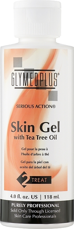 Гель для кожи, с маслом чайного дерева - GlyMed Plus Gel Skin With Tea Tree Oil — фото N2