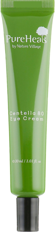 Восстанавливающий крем для кожи вокруг глаз с экстрактом центеллы - PureHeal's Centella 80 Eye Cream — фото N2