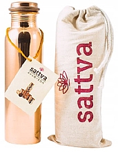 Духи, Парфюмерия, косметика Медная бутылка для воды, 950 мл, гладкая - Sattva Copper Water Bottle