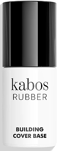 Каучуковая база для ногтей - Kabos Rubber Building Cover Base — фото N1