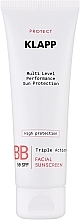 Солнцезащитный BB-крем - Klapp Multi Level Performance Sun Protection BB Cream SPF50 — фото N1