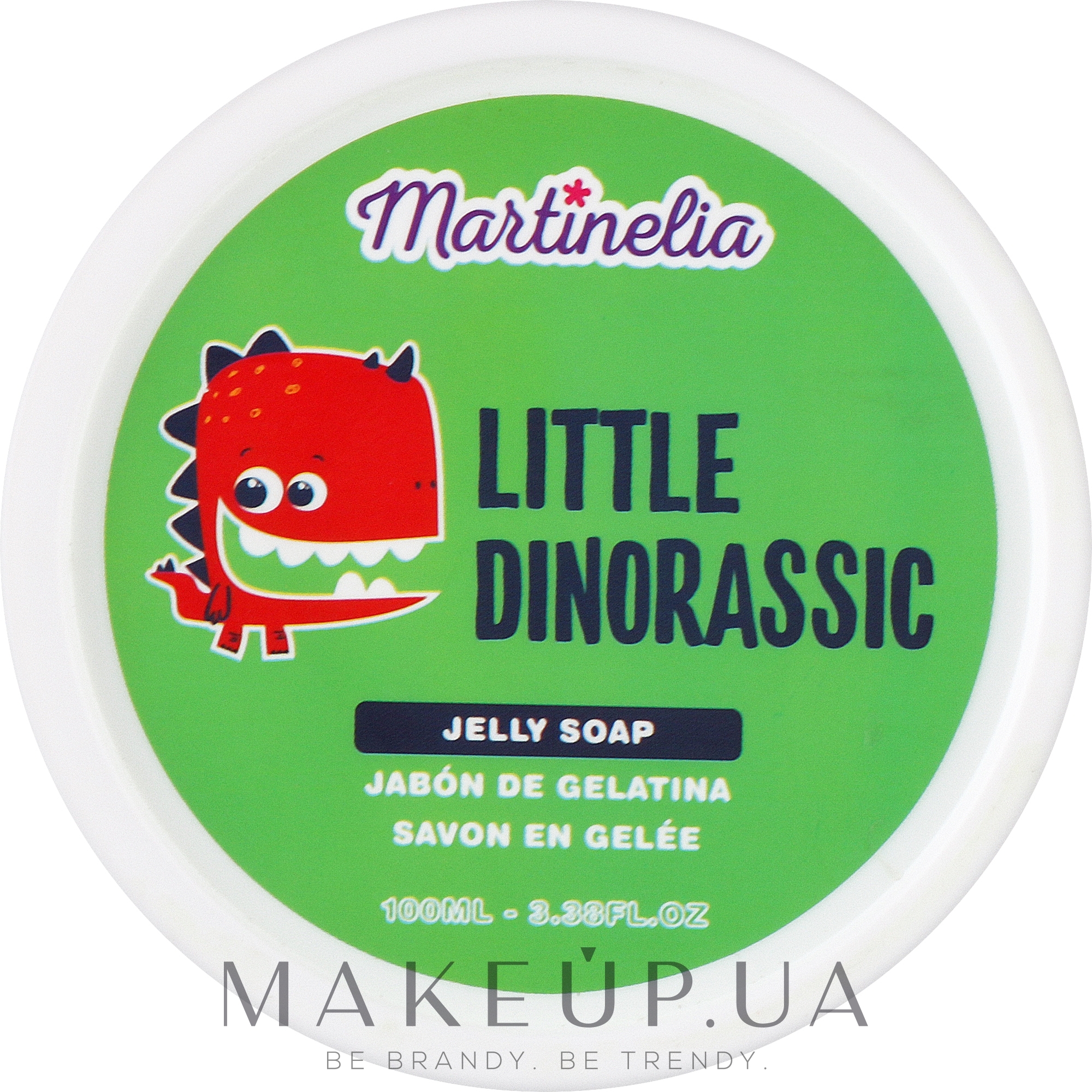 Желейное мыло для рук, голубое - Martinelia Little Dinorassic Jelly Soap — фото 100ml