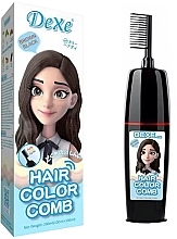 Духи, Парфюмерия, косметика Краска для волос с расческой - Dexe Hair Color Comb