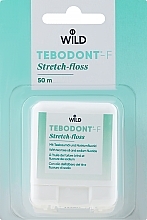 Парфумерія, косметика Зубна нитка - Wild Pharma Tebodont-F Stretch Floss