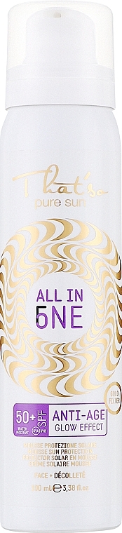 Солнцезащитный мусс - That’So All-In-One SPF 50+ Anti-age Mousse — фото N1
