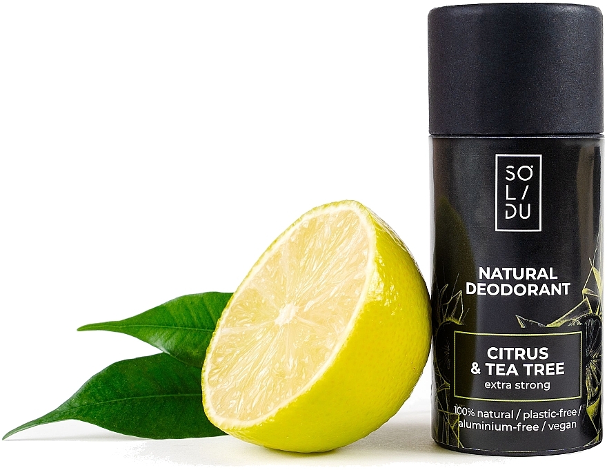 Дезодорант - Solidu Citrus & Tea Tree Deodorant — фото N1