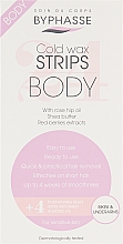 Духи, Парфюмерия, косметика Набор для депиляции бикини - Byphasse Cold Wax Strips Bikini & Underarms For Sensitive Skin (24/strips + 4/wipes)