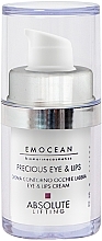 Парфумерія, косметика Крем для контуру очей і губ - Emocean Absolute Lifring Precious Eye & Lips