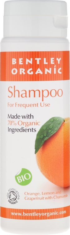 Шампунь для щоденного використання - Bentley Organic Shampoo For Frequent Use