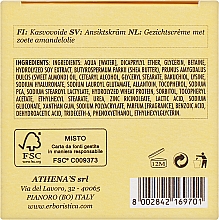 Крем з мигдалевою олією проти перших зморшок - Athena's Erboristica Cream Viso Prime Rughe — фото N4