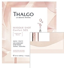 Парфумерія, косметика Маска для обличчя - Thalgo Masque Shot - Express Comfort Shot Mask