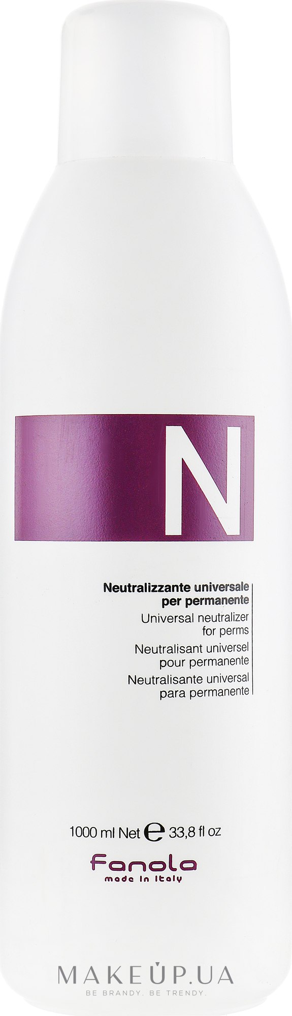 Универсальный нейтрализатор для завивки - Fanola Universal Neutralizer For Perms — фото 1000ml