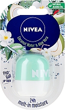 Парфумерія, косметика Бальзам для губ - NIVEA Pop-Ball Coconut Water & Aloe Vera Lip Balm