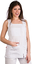 Халат жіночий, білий, S, 6298/58/1 - Eurostil — фото N1