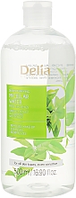 Глубоко очищающая мицеллярная вода с экстрактом зеленого чая - Delia Cosmetics Green Tea Extract Micellar Water — фото N1