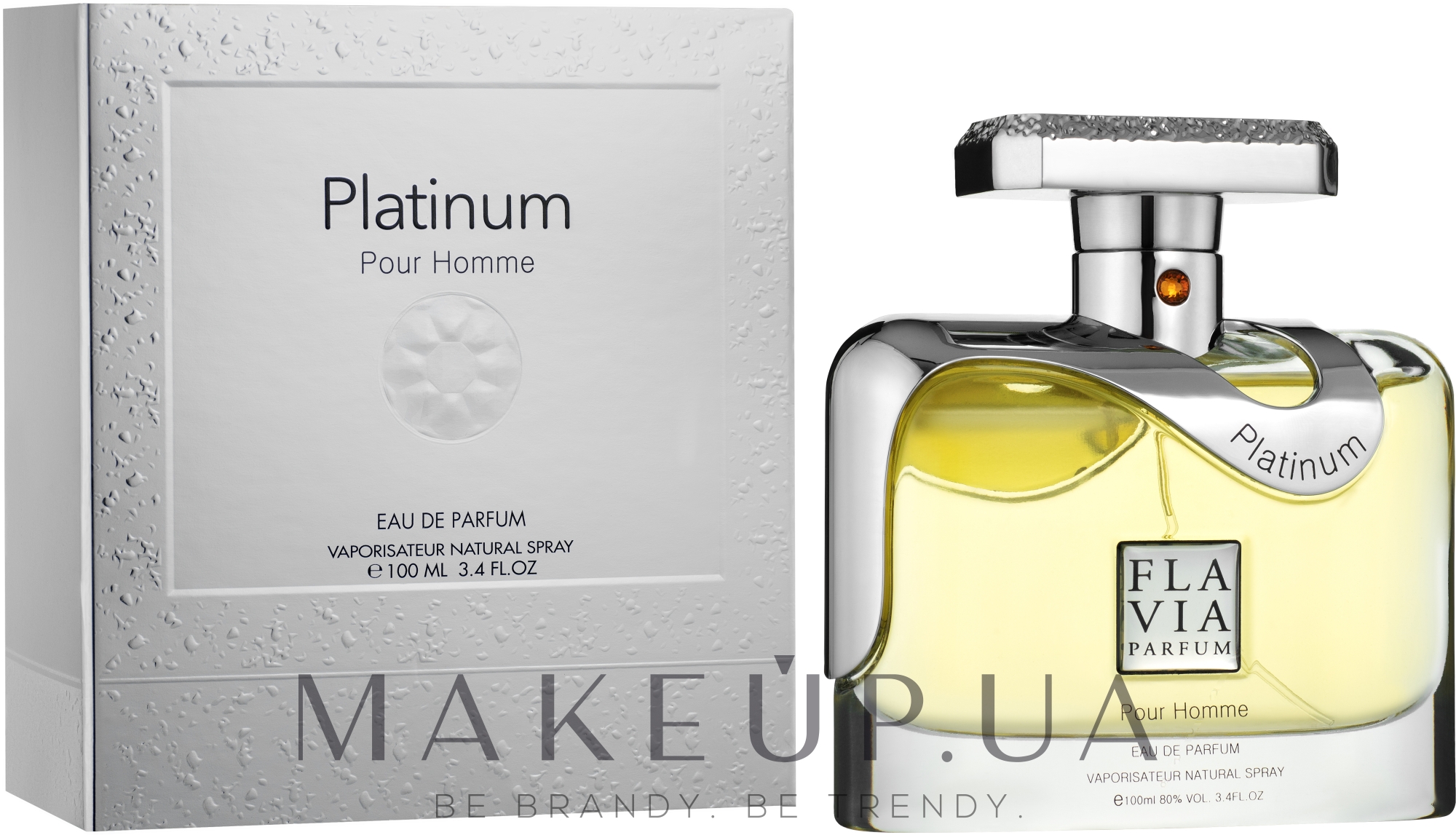 Flavia Platinum Pour Homme - Парфумована вода — фото 100ml