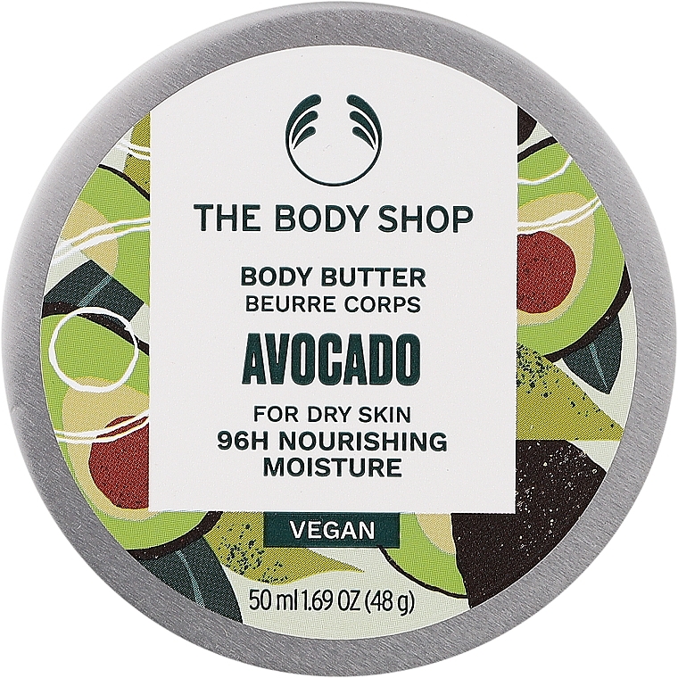 Масло для тіла "Авокадо" - The Body Shop Avocado Body Butter For Dry Skin — фото N1