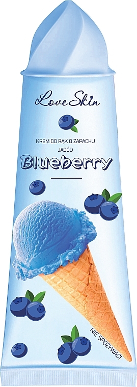 Крем для рук з ароматом чорниці - Love Skin Blueberry — фото N1