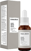 Парфумерія, косметика Нічна відновлювальна сироватка для обличчя - Maruderm Cosmetics Night Repair Serum