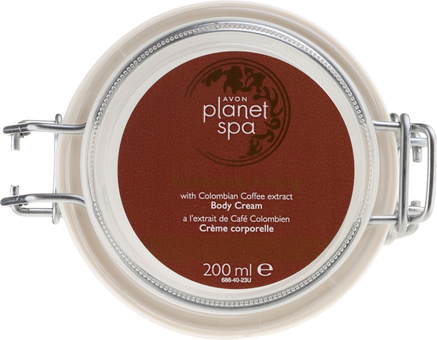 Крем для тела "Совершенное укрепление" с экстрактом колумбийского кофе - Avon Planet Spa Body Cream — фото N3