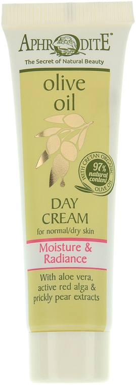 Увлажняющий дневной крем, придающий коже сияние - Aphrodite Day Cream Moisture&Radiance