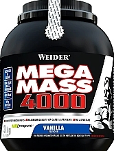 Гейнер - Weider Mega Mass 4000 Vanilla — фото N1