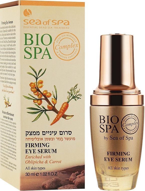 УЦЕНКА Укрепляющая сыворотка для кожи вокруг глаз - Sea of Spa Bio Spa Firming Eye Serum * — фото N2