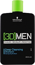 Парфумерія, косметика Шампунь для глибокого очищення - Schwarzkopf Professional 3D Mension Deep Cleansing Shampoo