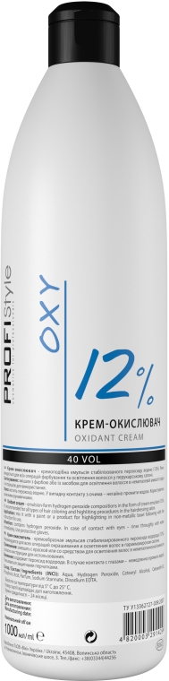 Крем-окислитель 12% - Profi style
