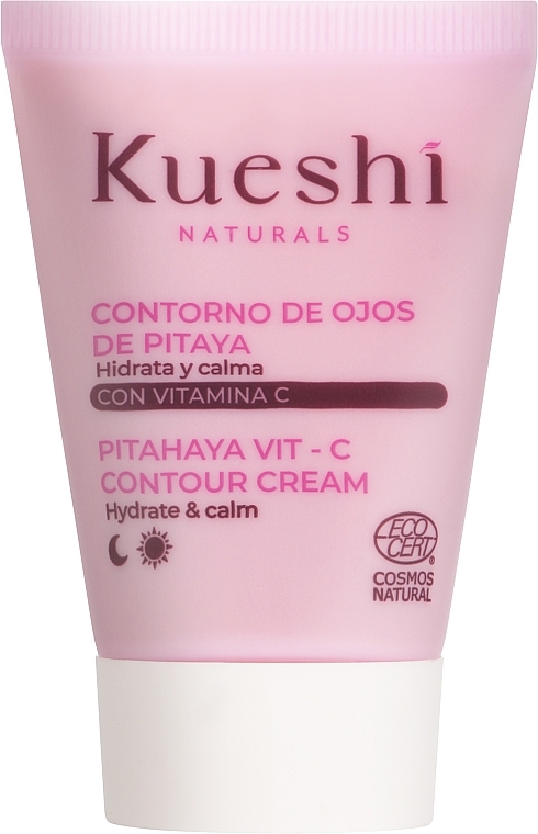 Крем для кожи вокруг глаз "Питахайя" - Kueshi Pitahaya Vit-C Contour Cream