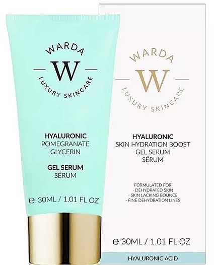 Гель-сироватка з гіалуроновою кислотою - Warda Skin Hydration Boost Hyaluronic Acid Gel Serum — фото N1