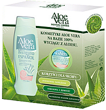 Духи, Парфюмерия, косметика Набор - Instituto Espanol Aloe Vera & Avena Set (b/balm/500ml + b/cream/50ml)