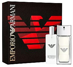 Парфумерія, косметика Giorgio Armani Emporio Armani Diamonds for Men - Набір (edt/50ml + edt/15ml)