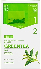 Маска с экстрактом зеленого чая - Holika Holika Instantly Brewing Tea Bag Mask — фото N1