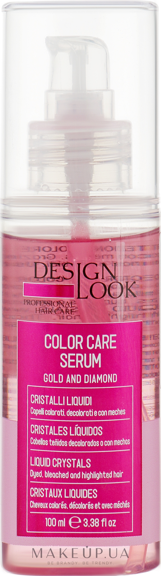 Рідкі кристали для захисту кольору фарбованого волосся - Design Look Color Care — фото 100ml