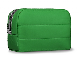 Духи, Парфюмерия, косметика Косметичка стеганая, зелёная "Classy" - MAKEUP Cosmetic Bag Green